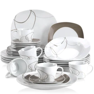 Elegant 30-Piece Dinnerware Set - Thumbnail Image 1