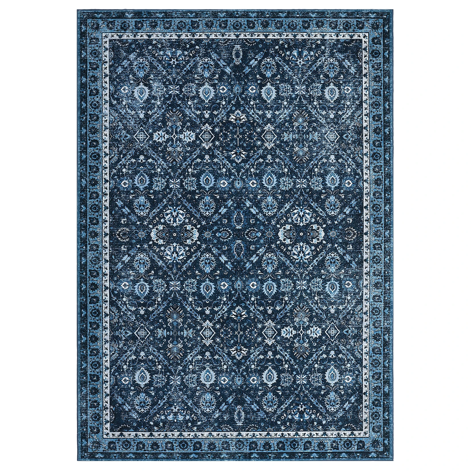 Washable Moroccan Trellis Rug - Image 6