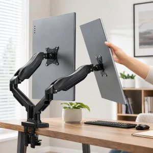 Dual Monitor Desk Mount