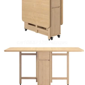 Foldable Space-Saving Dining Table - Thumbnail Image 2