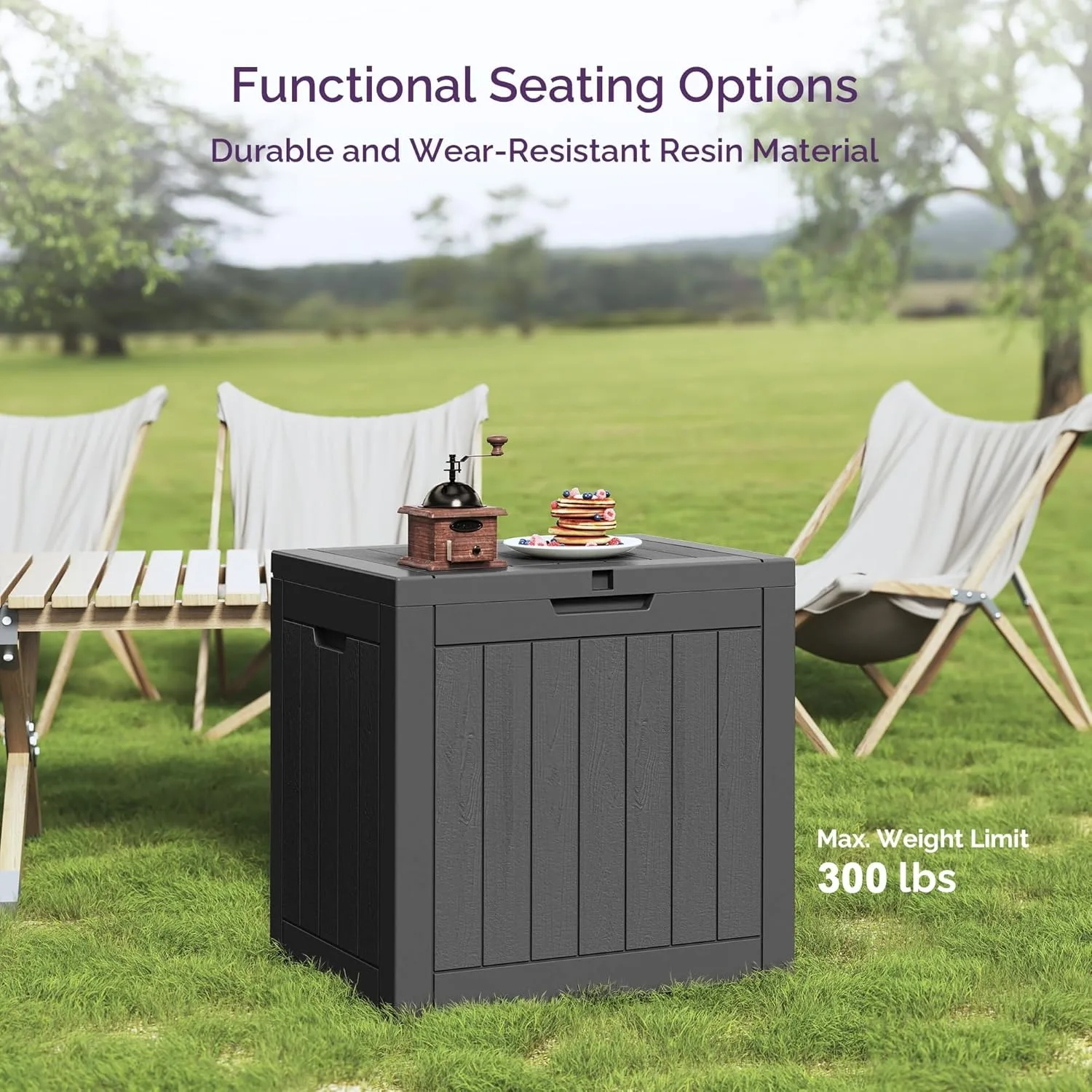 Weatherproof Outdoor Deck Box - Image 3