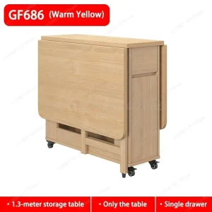 Foldable Space-Saving Dining Table - Thumbnail Image 7