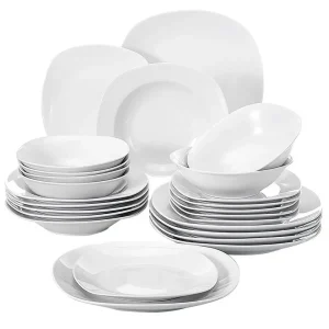 Elegant 24-Piece Dinnerware Set - Thumbnail Image 1