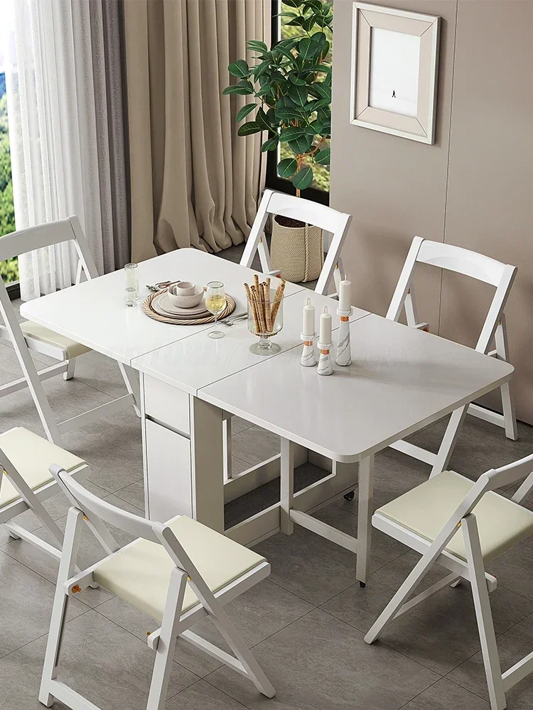 Foldable Space-Saving Dining Table - Image 3