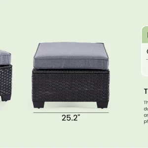 Modular Outdoor Sectional Sofa - Thumbnail Image 9