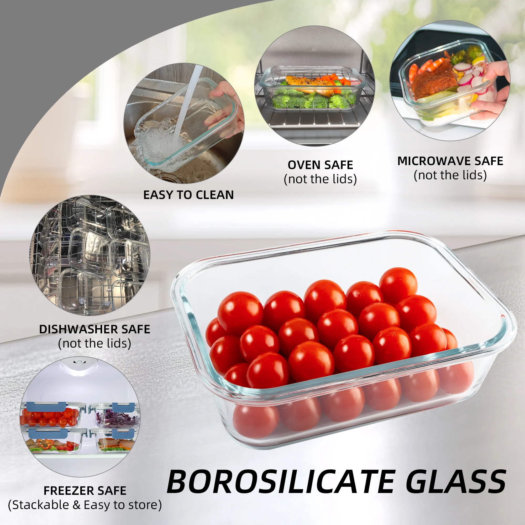 Airtight Glass Storage Set - Image 4