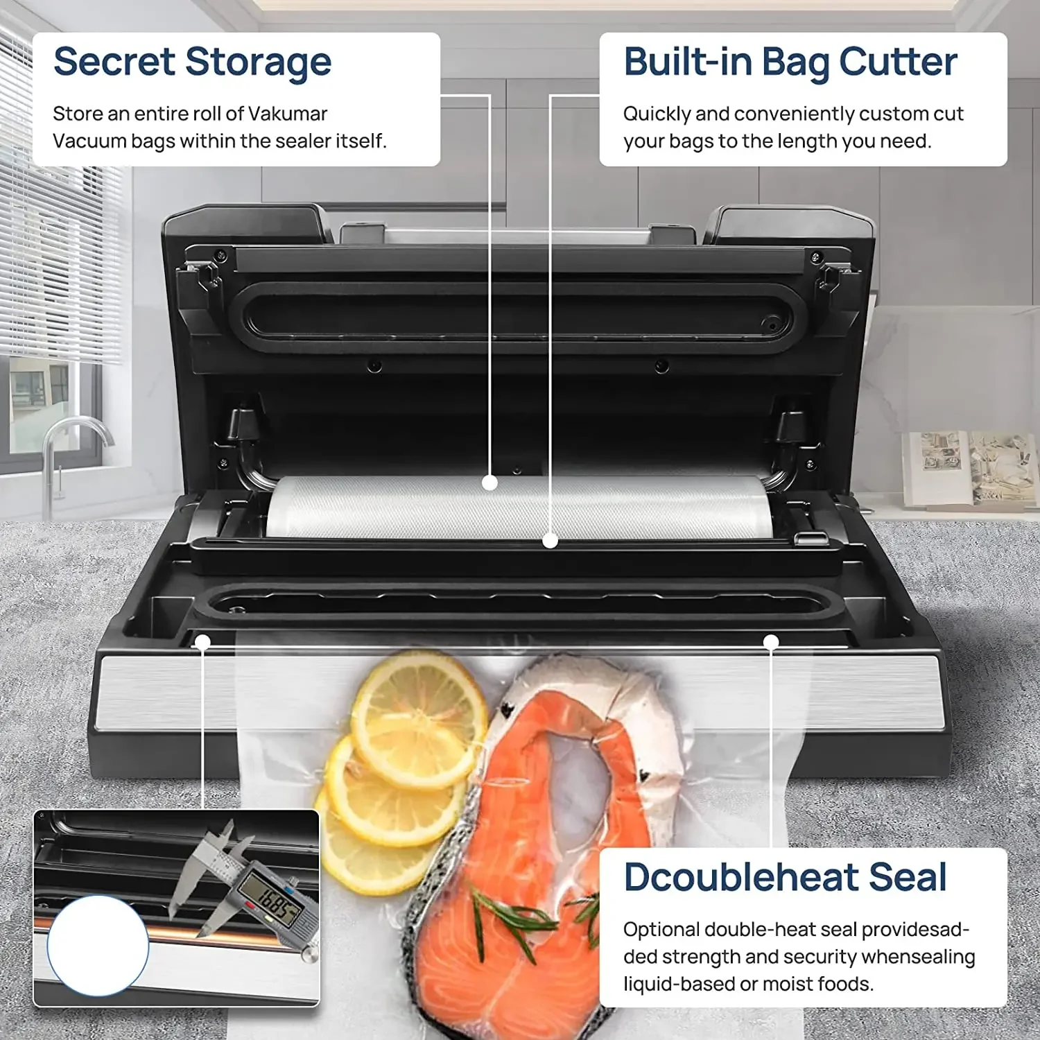 Automatic Food Vacuum Sealer - Image 4