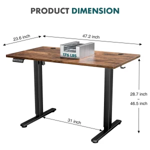 Premium Adjustable Standing Desk - Thumbnail Image 4