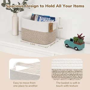 Woven Rope Storage Basket - Thumbnail Image 2