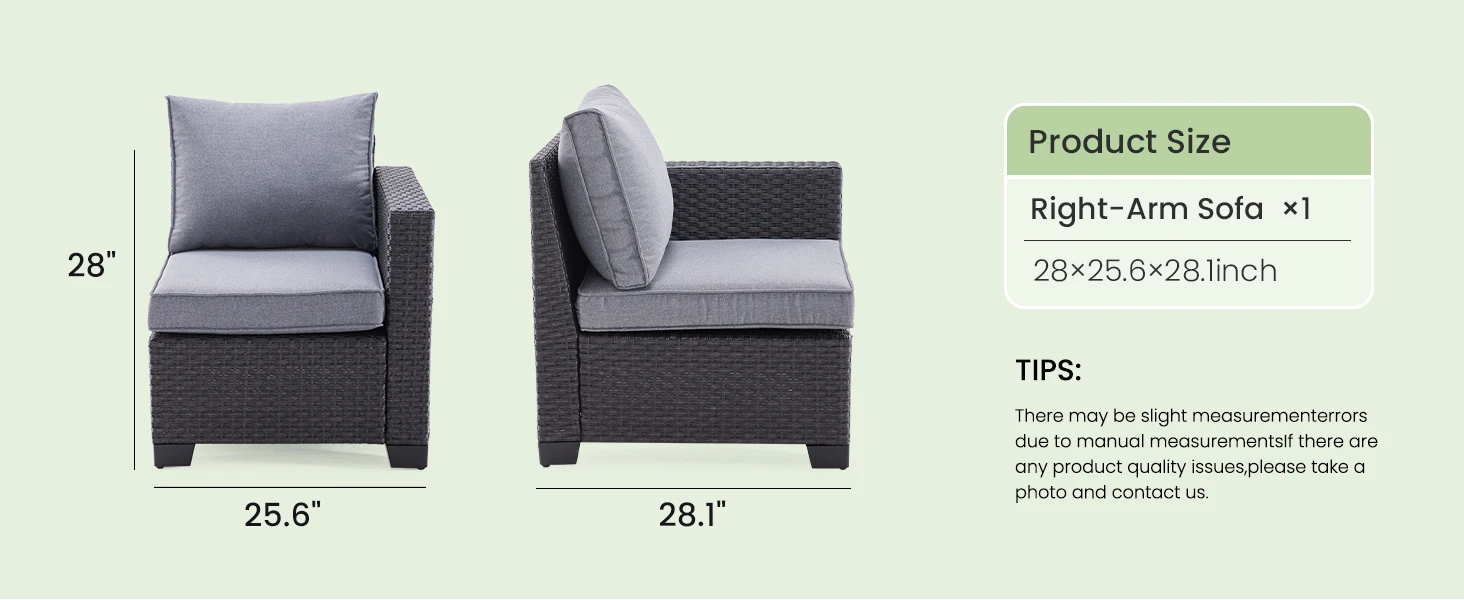Modular Outdoor Sectional Sofa - Image 11
