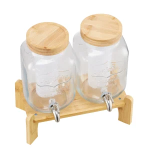 Dual Glass Beverage Dispenser