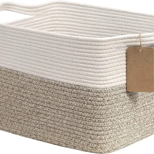 Woven Rope Storage Basket
