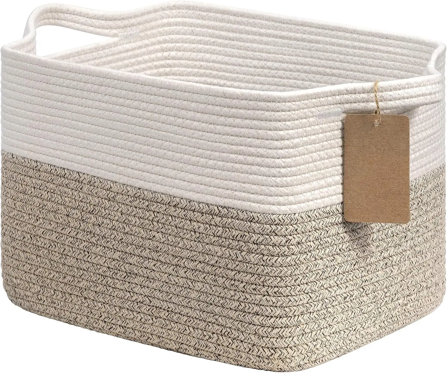 Woven Rope Storage Basket - Image 1
