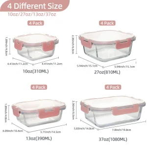 Airtight Glass Storage Set - Thumbnail Image 2