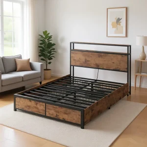 Vintage Storage Bed Frame - Thumbnail Image 2