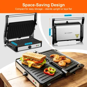 2-Slice Panini Grill Press - Thumbnail Image 2