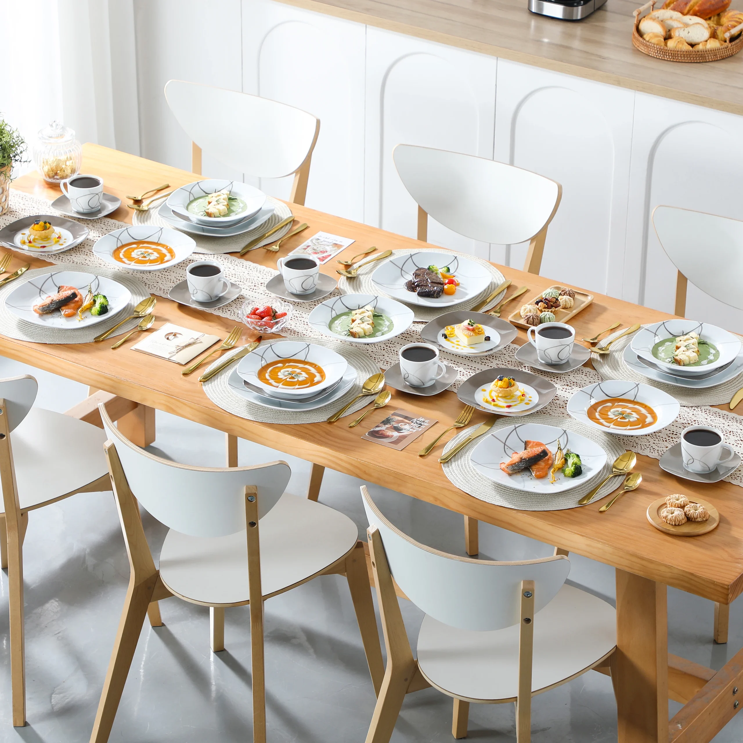 Elegant 30-Piece Dinnerware Set - Image 4