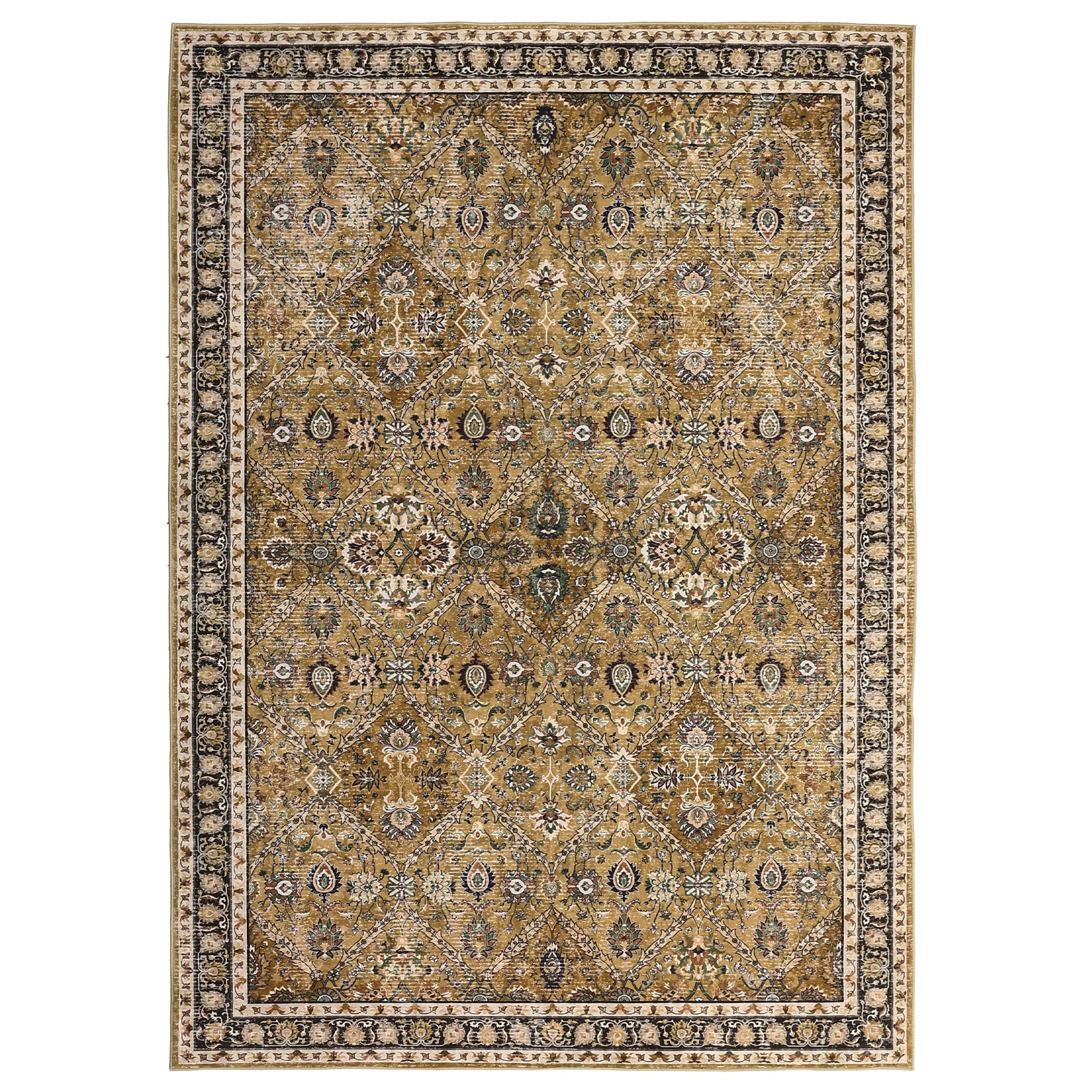 Washable Moroccan Trellis Rug - Image 4