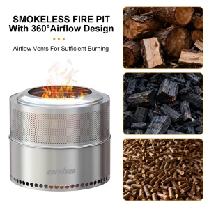 Portable Smokeless Fire Pit - Thumbnail Image 4