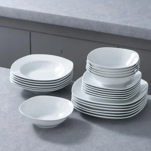 Elegant 24-Piece Dinnerware Set - Thumbnail Image 4