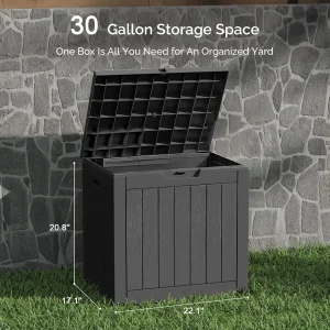 Weatherproof Outdoor Deck Box - Thumbnail Image 1