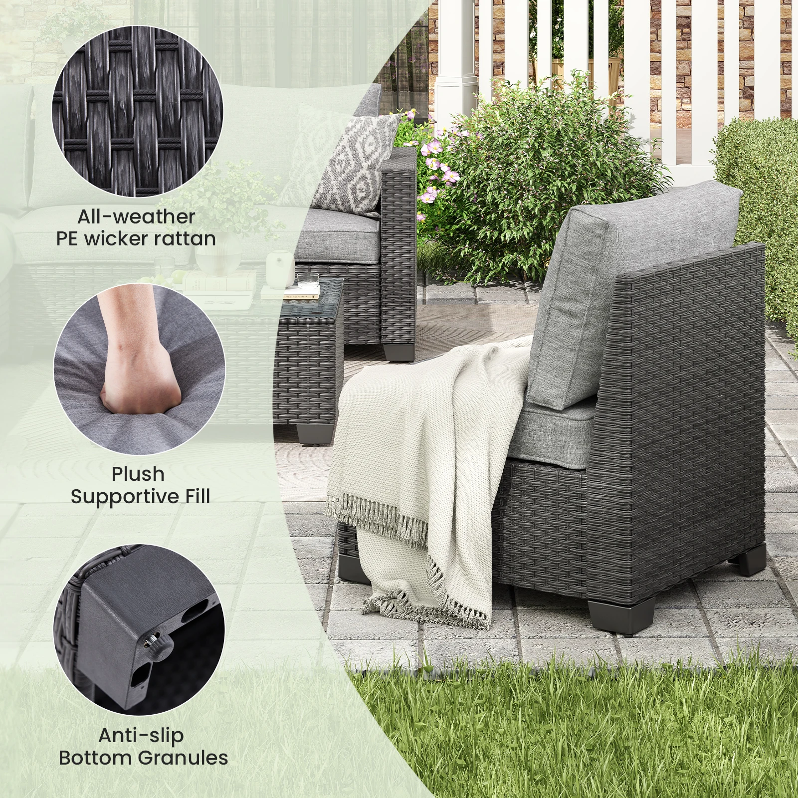 Modular Outdoor Sectional Sofa - Image 2