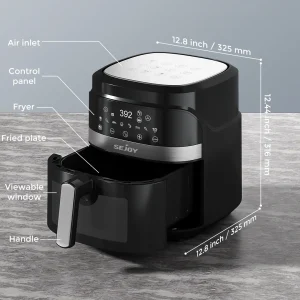 6-Quart Digital Air Fryer - Thumbnail Image 3