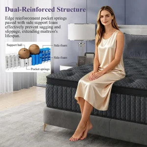 14-Inch Hybrid Comfort Mattress - Thumbnail Image 5