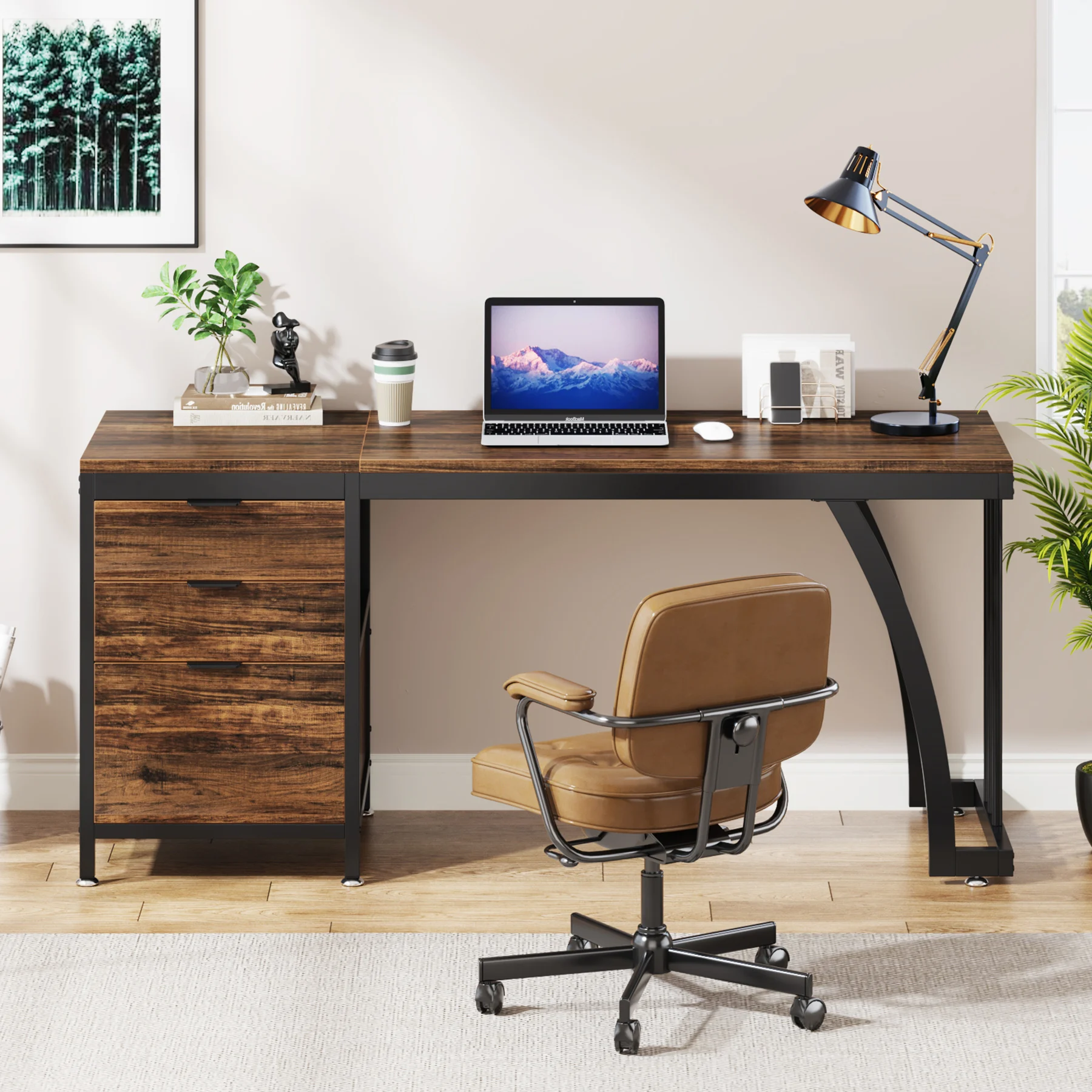 Spacious Reversible Storage Desk - Image 2