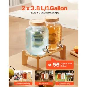 Dual Glass Beverage Dispenser - Thumbnail Image 3
