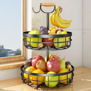 2-Tier Fruit Storage Basket