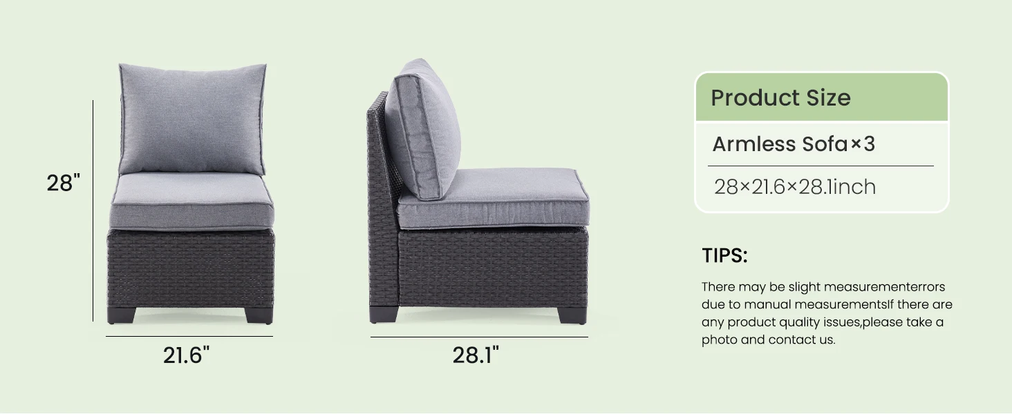 Modular Outdoor Sectional Sofa - Image 12