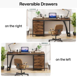 Spacious Reversible Storage Desk - Thumbnail Image 3