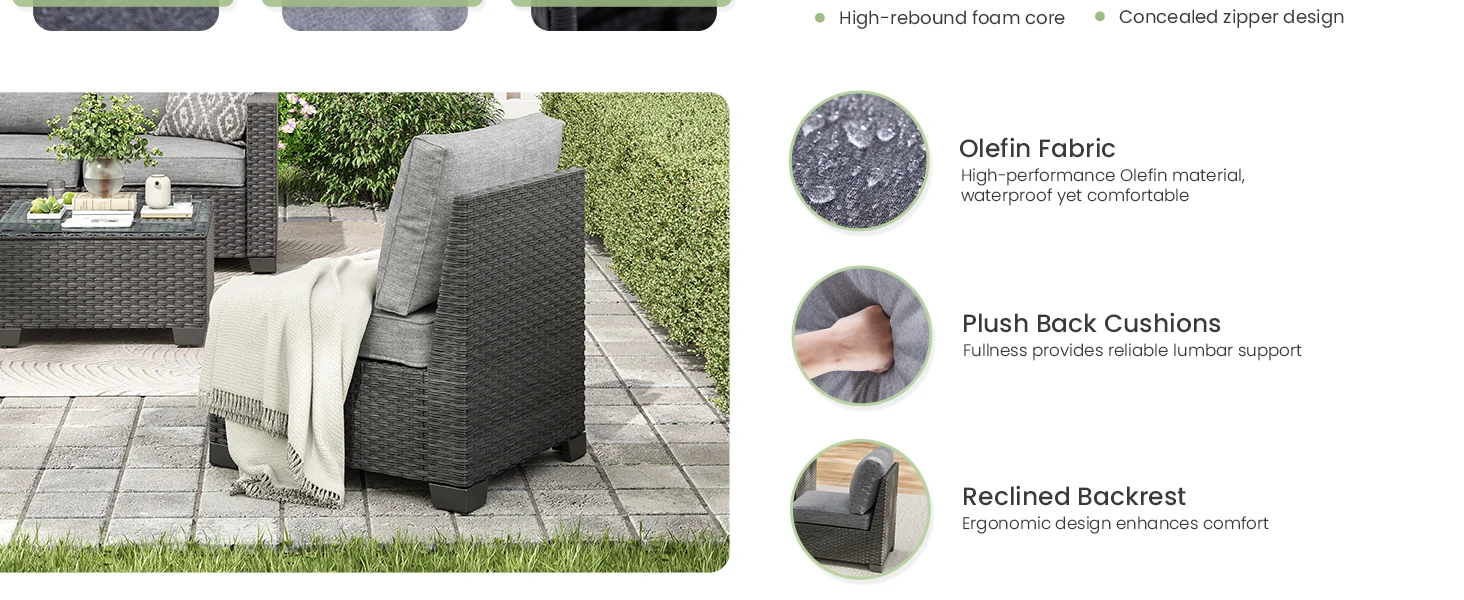 Modular Outdoor Sectional Sofa - Image 7