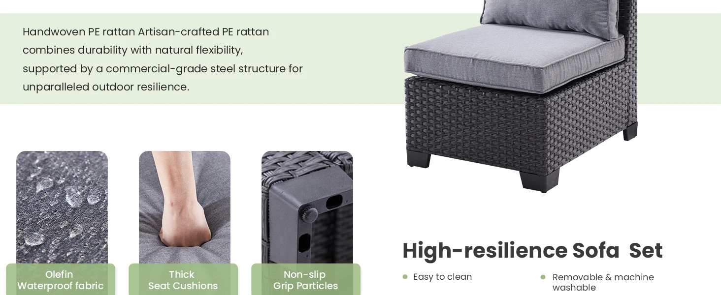 Modular Outdoor Sectional Sofa - Image 6