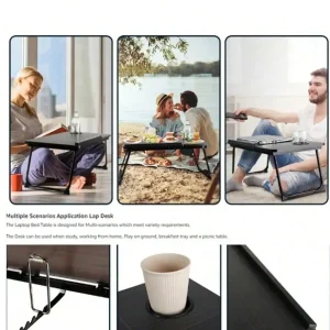 Folding Adjustable Laptop Desk - Thumbnail Image 5
