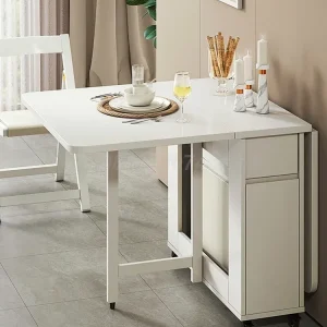Foldable Space-Saving Dining Table - Thumbnail Image 4