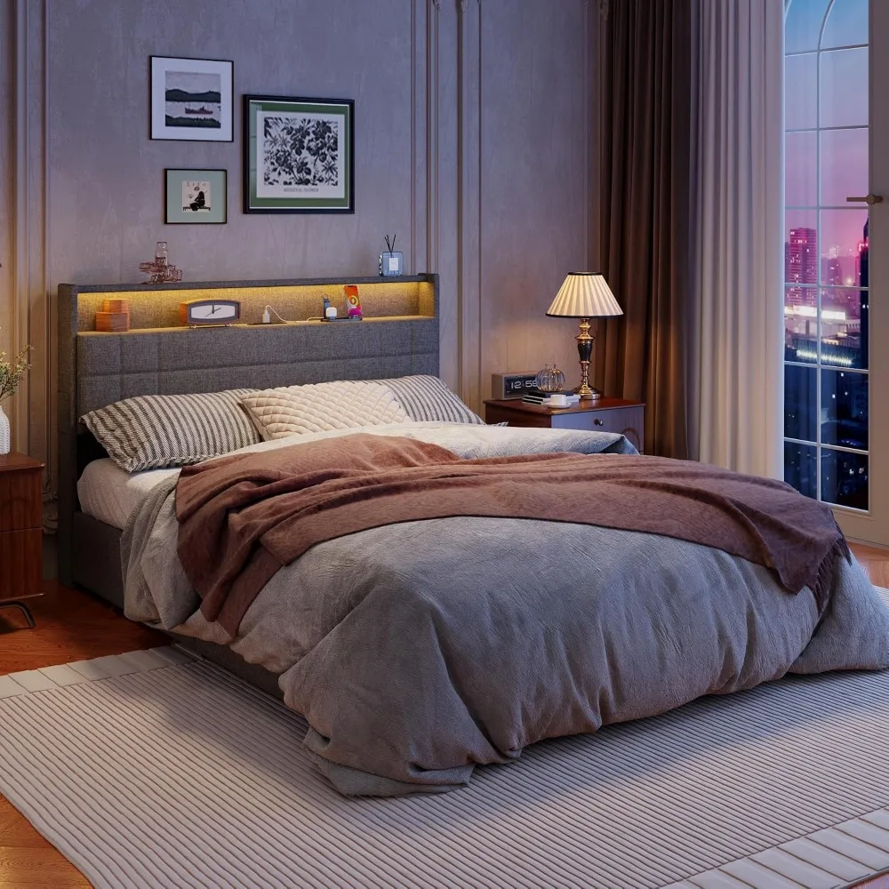 Modern Upholstered Storage Bed - Image 3