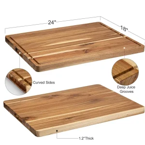 Extra-Large Acacia Cutting Board - Thumbnail Image 3