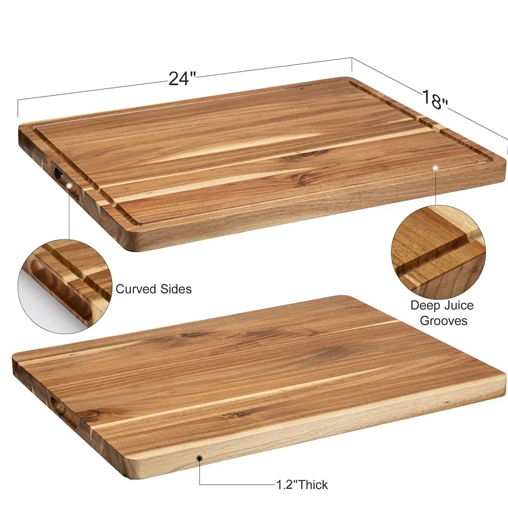 Extra-Large Acacia Cutting Board - Image 3