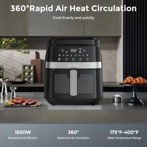6-Quart Digital Air Fryer - Thumbnail Image 4