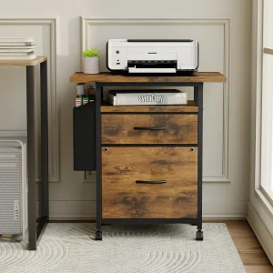 Rolling Printer File Cabinet - Thumbnail Image 1