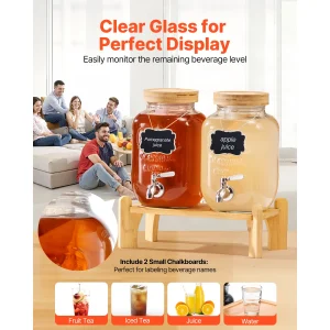 Dual Glass Beverage Dispenser - Thumbnail Image 5